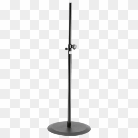 Round Base Speaker Stand, HD Png Download - mic on stand png