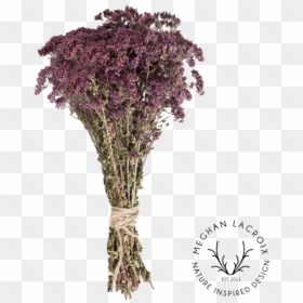 Preserved Greek Oregano - Artificial Flower, HD Png Download - burgundy flower png