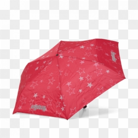 Ergobag Regenschirm Perlentauchbär, HD Png Download - red umbrella png