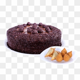Chocolate Cake, HD Png Download - salgados png