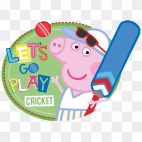 Peppa Pig Plays Cricket, HD Png Download - peppa pig george png