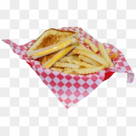 Grilled Cheese Kids Meal - French Fries, HD Png Download - cheese fries png