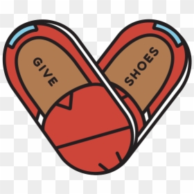 Toms Stickers Pack Messages Sticker-2 - Heart, HD Png Download - toms shoes logo png