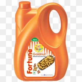 Fortune Goldnut Oil - Fortune Kachi Ghani Mustard Oil 5ltr, HD Png Download - cooking oil png