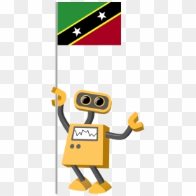 Saint Kitts And Nevis Flag Png Transparent Images - St Kitts And Nevis Flag, Png Download - saint png