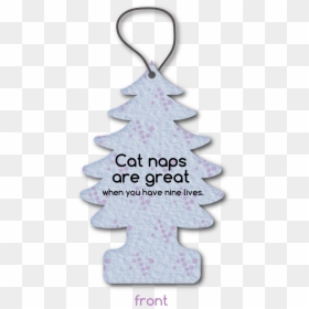 Airfreshener Front 1 - Christmas Ornament, HD Png Download - air freshener png