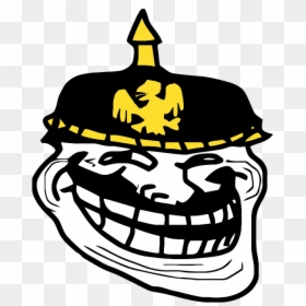 Yellow Black And White Clip Art Headgear - Memes Troll Face, HD Png Download - troll face meme png
