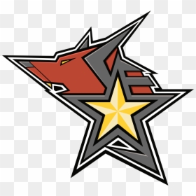 Star Wolves Was Founded In The Fall Of 2014 As A Casual - Rockstar Energy Logo, HD Png Download - star wolf png