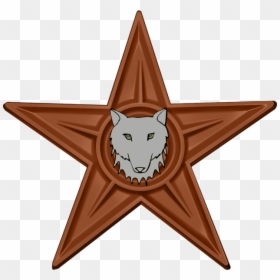 Barnstar Wolf - Video Game, HD Png Download - star wolf png