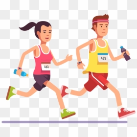 Transparent Marathon Clipart - Running Sport Clipart, HD Png Download - running legs png