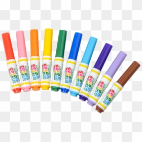 Crayola Color Wonder 10 Marker, , Large - Plastic, HD Png Download - crayola markers png