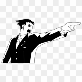 Objection Black And White, HD Png Download - rage meme face png