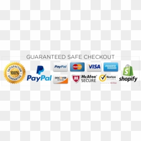 Trust Seal Badge Shopify, HD Png Download - visa mastercard discover png