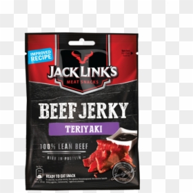 Dried Beef Jerky - Jack Link's Teriyaki, HD Png Download - teriyaki png