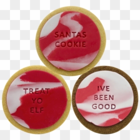 Good Santa Christmas Cookies Corporate Gifts - Badge, HD Png Download - cute cookie png