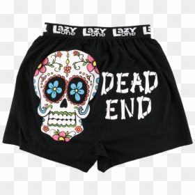 Skull Boxerky, HD Png Download - dead end sign png