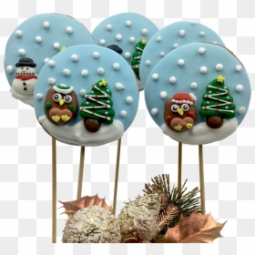 Cookie Pop Owl Snowglobes1 - Cookie Pop Christmas, HD Png Download - cute cookie png