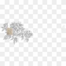 Garden Roses, HD Png Download - floral header png