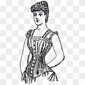 Illustration, HD Png Download - victorian woman png