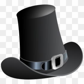 Pilgrim"s Hat Thanksgiving Clip Art, HD Png Download - thanksgiving hat png