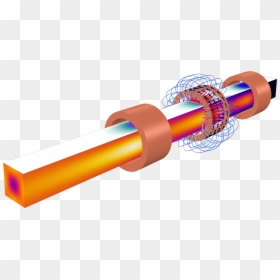 An Example Of Modeling The Heating Of A Steel Billet - Eletromagnetismo Png, Transparent Png - ac dc png