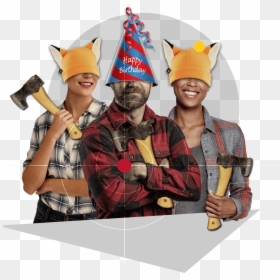 Axe Throwing02 - Costume Hat, HD Png Download - thanksgiving hat png