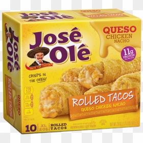 Jose Ole Rolled Tacos, HD Png Download - chimichanga png