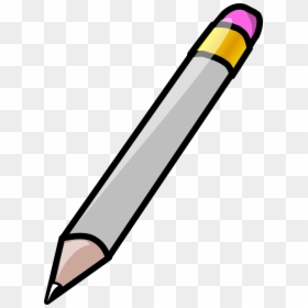 Pencil And Crayon Clipart, HD Png Download - pencil eraser png