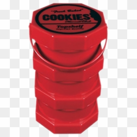 Picture Of Goodlife Cookies Sf 3 Stack Jar - Plastic, HD Png Download - stack of cookies png
