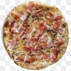 Double Cream, Ham,cheese, Bacon, Mushrooms - California-style Pizza, HD Png Download - pizza chef png
