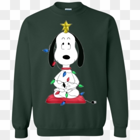 Sweater, HD Png Download - snoopy sleeping png