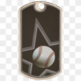 Baseball, HD Png Download - blank dog tags png