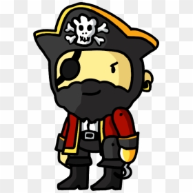Scribblenauts Yarrr The Pirate - Scribblenauts Yarrr, HD Png Download - pirate face png