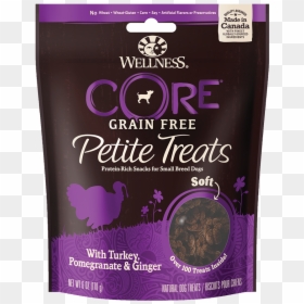 Wellness Core Petite Treats Soft Turkey - Dog Food, HD Png Download - dog biscuit png