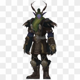 World Of Warcraft Wiki - Broll Manto De Oso, HD Png Download - night elf png