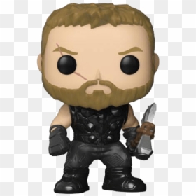 Funko Pop Toy Endgame Thor, HD Png Download - thor avengers png