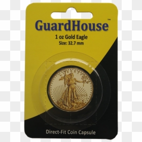 Guardhouse Coin Capsule - Gold Coin Capsule, HD Png Download - fascist eagle png