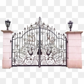 Gate Clipart Old Gate, HD Png Download - brandenburg gate png