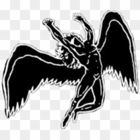 Transparent Rock Music Clipart - Angel Led Zeppelin Logo, HD Png Download - led zeppelin symbols png