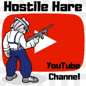 Hostile Hare Youtube Channel - Cartoon, HD Png Download - march hare png