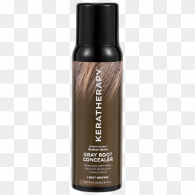 Keratherapy Gray Root Concealer Light Brown, HD Png Download - gray hair png
