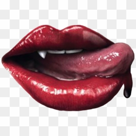 #vampire #vampireteeth #teeth #mouth #vampiremouth - True Blood, HD Png Download - mouth blood png