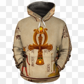 Yellow Spongebob Hoodie, HD Png Download - egyptian ankh png