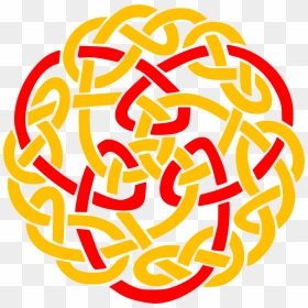 Area,text,symbol - Celtic Knot With Colour, HD Png Download - celtic symbol png