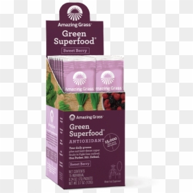 Amazing Grass Green Superfood Sweet Berry, HD Png Download - sweet 15 png