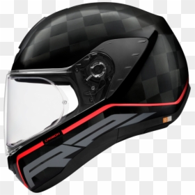 Stroke Red - Schuberth R2 Glossy Black, HD Png Download - skull helmet png