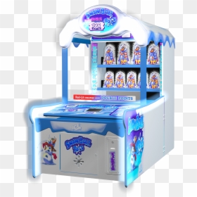 Snow Ball Toss - Vending Machine, HD Png Download - blue snowball ice png
