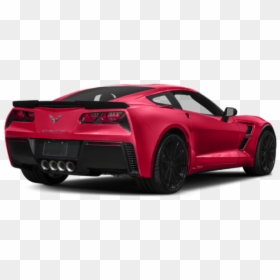 2017 Corvette Black V8, HD Png Download - red corvette png