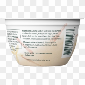 Chobani Madagascar Vanilla Cinnamon Nutrition Facts, HD Png Download - chobani png