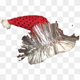 #christmas #hat #santa #tinsel #freetoedit, HD Png Download - christmas tinsel png